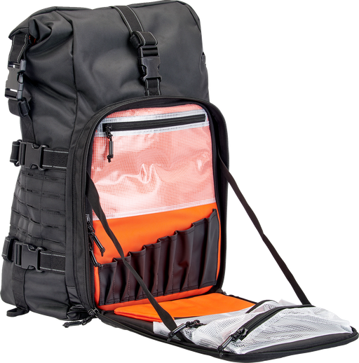 BILTWELL EXFIL-80 Motorcycle Bag - Gen 2 - Black 3014-01 - PartsOutlet.com.au