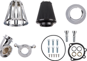 ARLEN NESS CROSSFIRE MONSTER SUCKER® AIR CLEANER, CHROME - 00-17 TWIN CAM (Exc. FBW & 99-01 FI FLT) - 600-090 - PartsOutlet.com.au