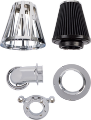 ARLEN NESS CROSSFIRE MONSTER SUCKER® AIR CLEANER, CHROME - 91-up XL SPORTSTER - 600-091 - PartsOutlet.com.au