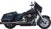 S&S CYCLE 2-into-1 Lava Chrome Sidewinder Exhaust System - Race Only 550-1087 - PartsOutlet.com.au