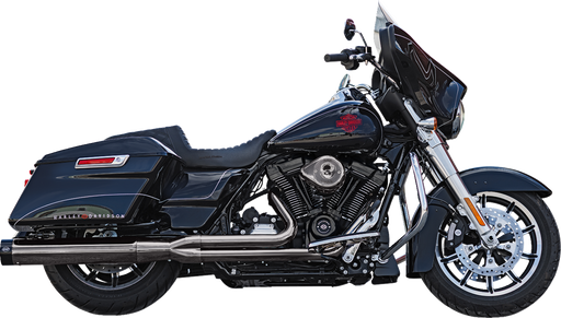 S&S CYCLE 2-into-1 Lava Chrome Sidewinder Exhaust System - Race Only 550-1087 - PartsOutlet.com.au