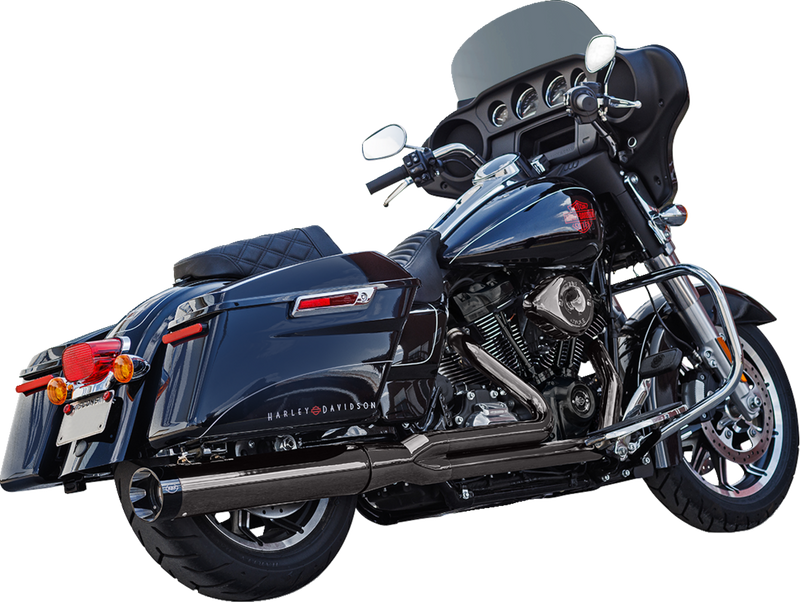 S&S CYCLE 2-into-1 Lava Chrome Sidewinder Exhaust System - Race Only 550-1087 - PartsOutlet.com.au