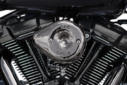 S&S CYCLE Stealth Mini Teardrop Air Cleaner - M8 - 2017 - 2023* - Lava Chrome 170-0782 - PartsOutlet.com.au