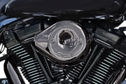 S&S CYCLE Stealth Teardrop Air Cleaner Cover - M8 - Lava Chrome 170-0779 - PartsOutlet.com.au