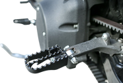 BURLY BRAND MX Mini Footpegs - Driver/Passenger - Black - Harley-Davidson 1997-2019 - B13-1010B - PartsOutlet.com.au