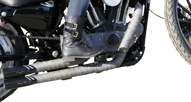 BURLY BRAND MX Footpegs - Driver/Passenger - Black - Harley-Davidson 1997-2019 - B13-1009B - PartsOutlet.com.au