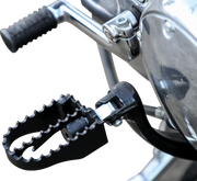 BURLY BRAND MX Footpegs - Driver/Passenger - Black - Harley-Davidson 1997-2019 - B13-1009B - PartsOutlet.com.au