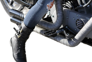 BURLY BRAND MX Footpegs - Driver/Passenger - Black - Harley-Davidson 1997-2019 - B13-1009B - PartsOutlet.com.au