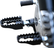 BURLY BRAND MX Footpegs - Driver/Passenger - Black - Harley-Davidson 1997-2019 - B13-1009B - PartsOutlet.com.au