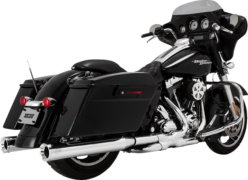 VANCE & HINES Power Duals PCX* Header System - Chrome - '09-'16 FL - 16332 - PartsOutlet.com.au