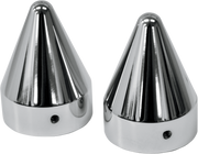 LA CHOPPERS AXLE CAPS-SPIKE CHROME FOR HD - LA-7811-00 - PartsOutlet.com.au