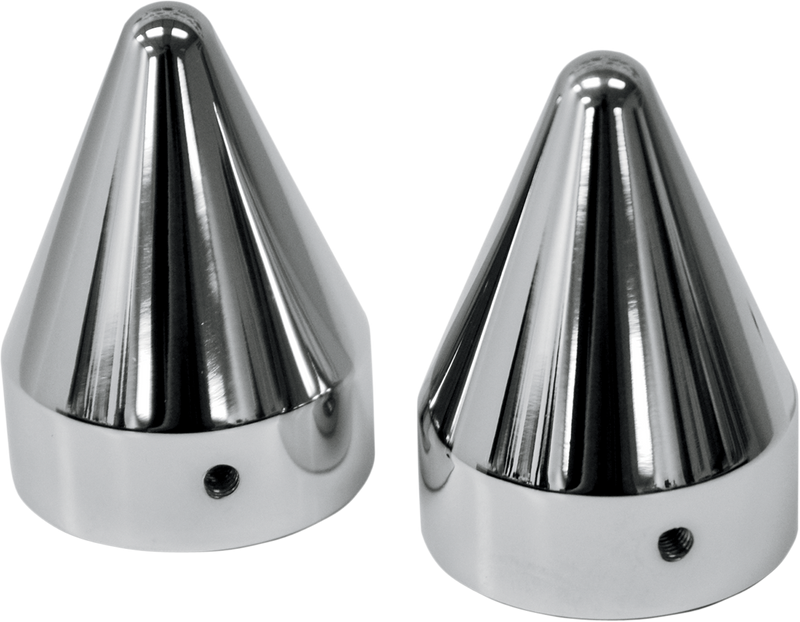 LA CHOPPERS AXLE CAPS-SPIKE CHROME FOR HD - LA-7811-00 - PartsOutlet.com.au