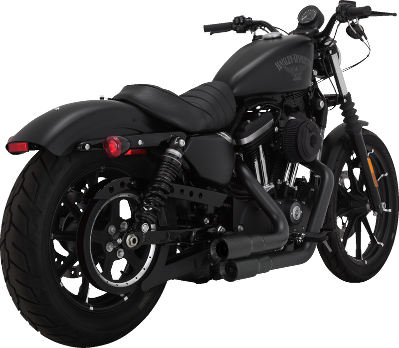 VANCE & HINES Mini Grenades Exhaust System - Matte Black - '04-'13 XL - 46884 - PartsOutlet.com.au