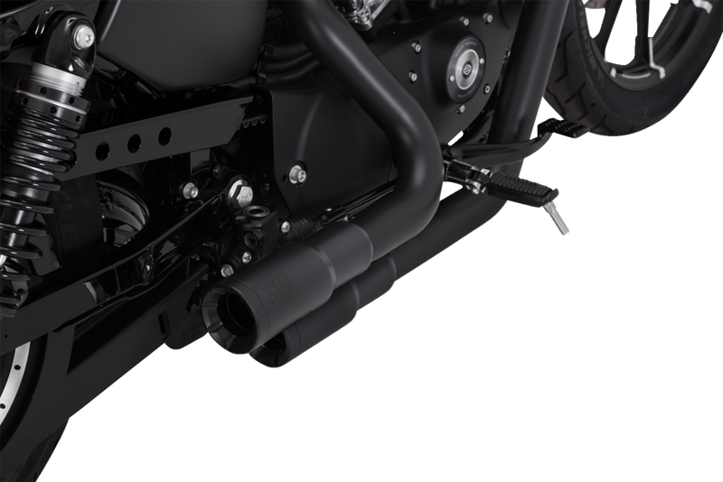 VANCE & HINES Mini Grenades Exhaust System - Matte Black - '04-'13 XL - 46884 - PartsOutlet.com.au