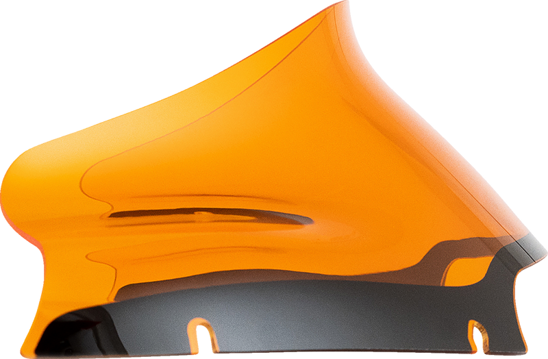 KLOCK WERKS Kolor Flare Sport Windshield - 6" - Orange - FLTR '15-'25 - KWW-01-0661