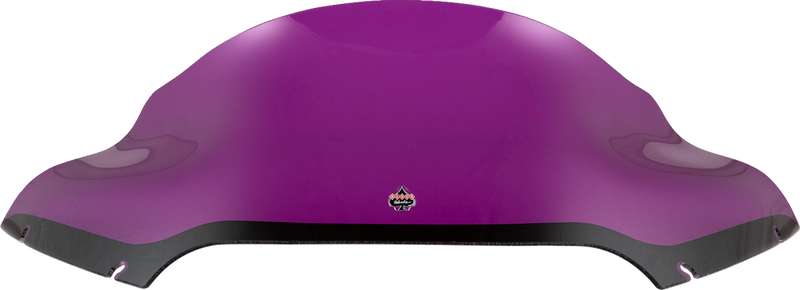 KLOCK WERKS Kolor Flare Sport Windshield - 9" - Purple - FLTR '15-'25 - KWW-01-0673