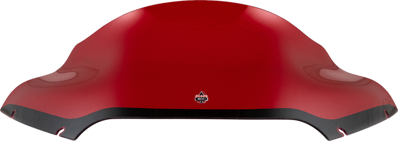 KLOCK WERKS Kolor Flare Sport Windshield - 9" - Red - FLTR '15-'25 - KWW-01-0670
