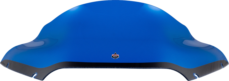 KLOCK WERKS Kolor Flare Sport Windshield - 9" - Blue - FLTR '15-'25 - KWW-01-0672