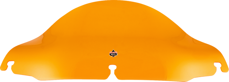 KLOCK WERKS Kolor Flare Windshield - 6-1/2" - Orange - FLH '96-'13 - KWW-01-0695
