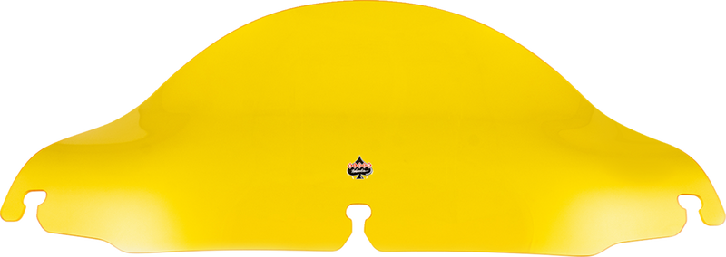 KLOCK WERKS Kolor Flare Windshield - 6-1/2" - Yellow - FLH '96-'13 - KWW-01-0696