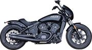 S&S CYCLE 2-into-1 Grand National Exhaust System - Indian Scout - Black - 4111-266-R - PartsOutlet.com.au