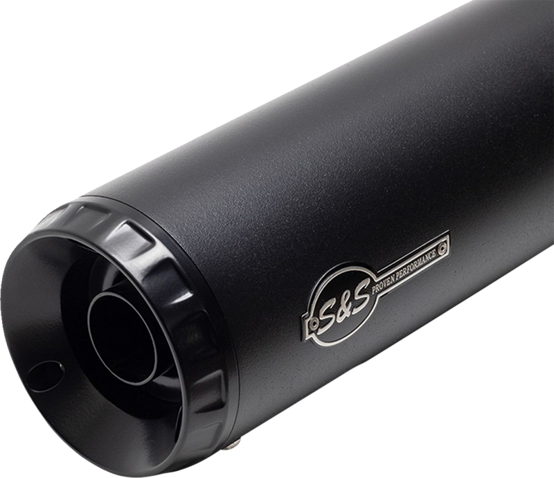 S&S CYCLE 2-into-1 Grand National Exhaust System - Indian Scout - Black - 4111-266-R - PartsOutlet.com.au