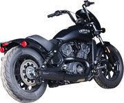 S&S CYCLE 2-into-1 Grand National Exhaust System - Indian Scout - Black - 4111-266-R - PartsOutlet.com.au
