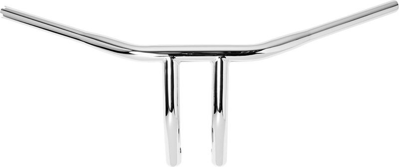 BURLY BRAND Handlebar - Drag - 9-1/2" - TBW - Chrome - Harley-Davidson '49-'24 - B12-4503C