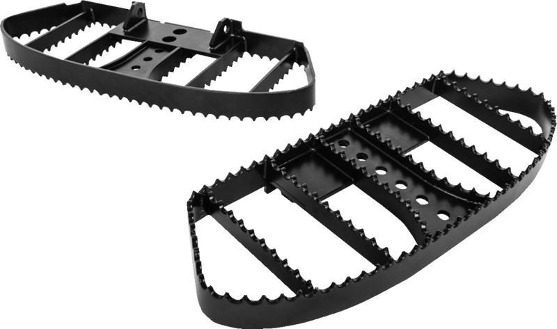 BURLY BRAND MX Floorboards - Black - '18-'23 FL B13-1052B - PartsOutlet.com.au