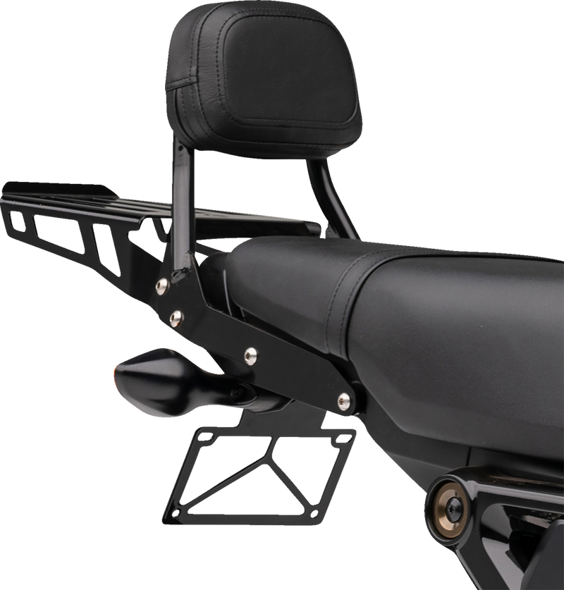 COBRA Sissy Bar - Mini - Black - Honda Grom 2022-2023 - 02-8607B - PartsOutlet.com.au