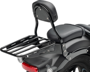 COBRA Sissy Bar - Mini - Black - Honda Rebel 300/500 - 2017-2023 - 02-8608B - PartsOutlet.com.au