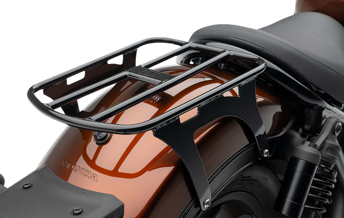 COBRA Solo Luggage Rack - Tube - Black - Honda Rebel 1100 - 2021-2023 - 02-4109B