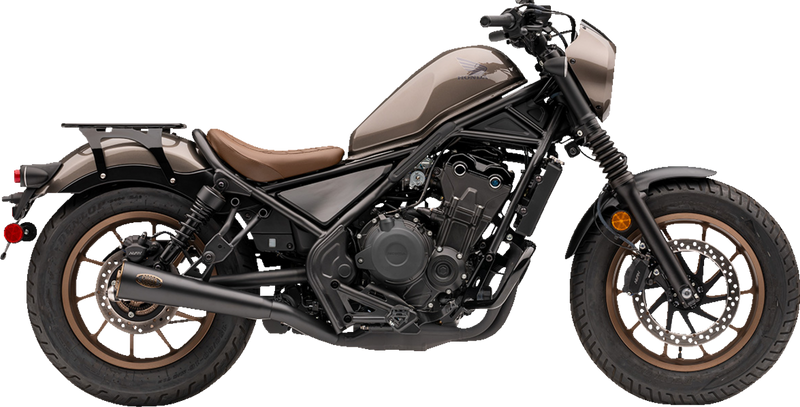 COBRA Bronze Tip Slip-On Muffler - '17-'23 Honda Rebel 1139BZ - PartsOutlet.com.au