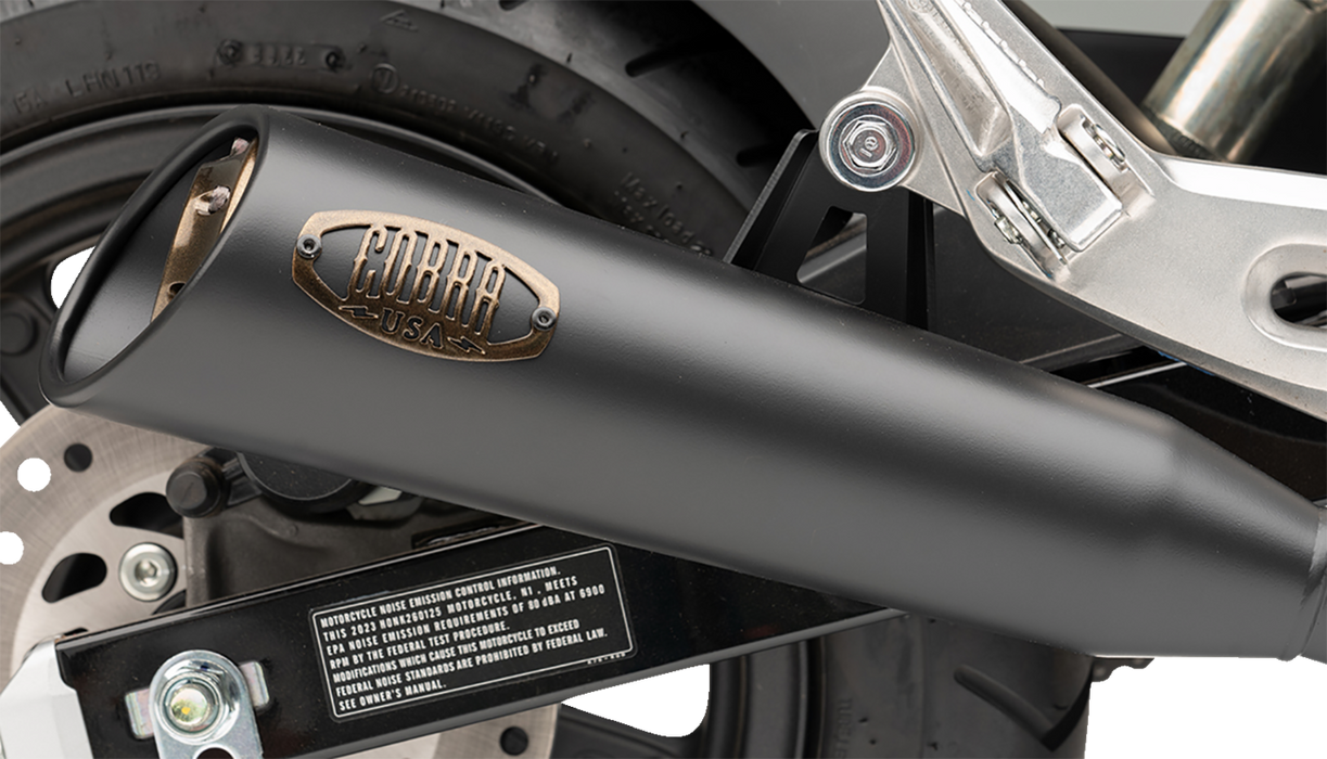 COBRA Bronze Tip Slip-On Muffler - '22-'23 Honda Grom 1137BZ
