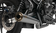COBRA Bronze Tip Slip-On Muffler - '17-'23 Honda Rebel 1139BZ - PartsOutlet.com.au