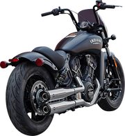 S&S CYCLE Grand National Slip-On Mufflers - Indian Scout - Chrome - 4110-156-R - PartsOutlet.com.au