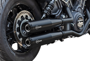 S&S CYCLE Grand National Slip-On Mufflers - Indian Scout- Black - 4110-266-R - PartsOutlet.com.au