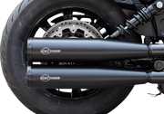 S&S CYCLE Grand National Slip-On Mufflers - Indian Scout- Black - 4110-266-R - PartsOutlet.com.au