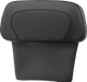 SADDLEMEN Chopped Tour Pak Backrest Pad - RoadSofa - Black w/ Black Stitch - FLT/FLH '14-'23 - 814-07-CPACK-RS - PartsOutlet.com.au