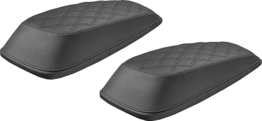 SADDLEMEN Saddlebag Cover - Lattice Stitch - FL '93-'13 - L870-93-LS - PartsOutlet.com.au