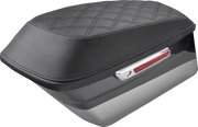 SADDLEMEN Saddlebag Cover - Lattice Stitch - FL '93-'13 - L870-93-LS - PartsOutlet.com.au