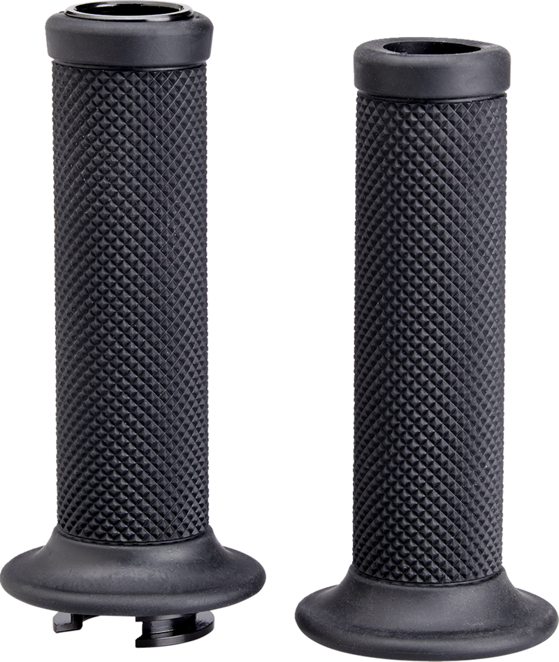 BILTWELL Grips - Alumicore - 7/8" - TBW - Black - Harley-Davidson '21-'23 - 6605-201-78