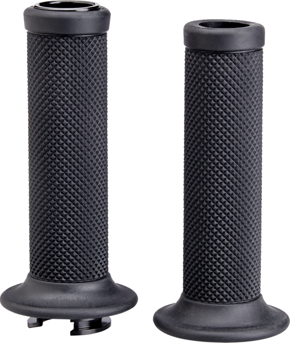 BILTWELL Grips - Alumicore - 7/8" - TBW - Black 6605-201-78