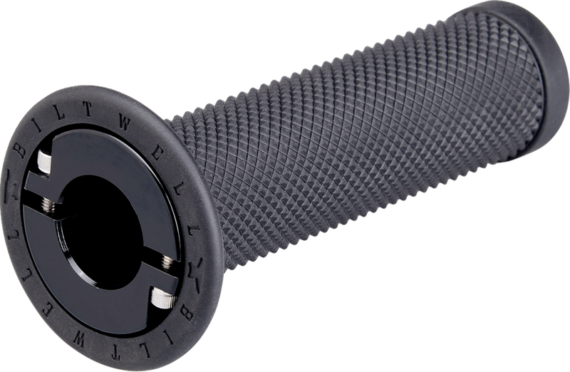 BILTWELL Grips - Alumicore - 7/8" - TBW - Black - Harley-Davidson '21-'23 - 6605-201-78