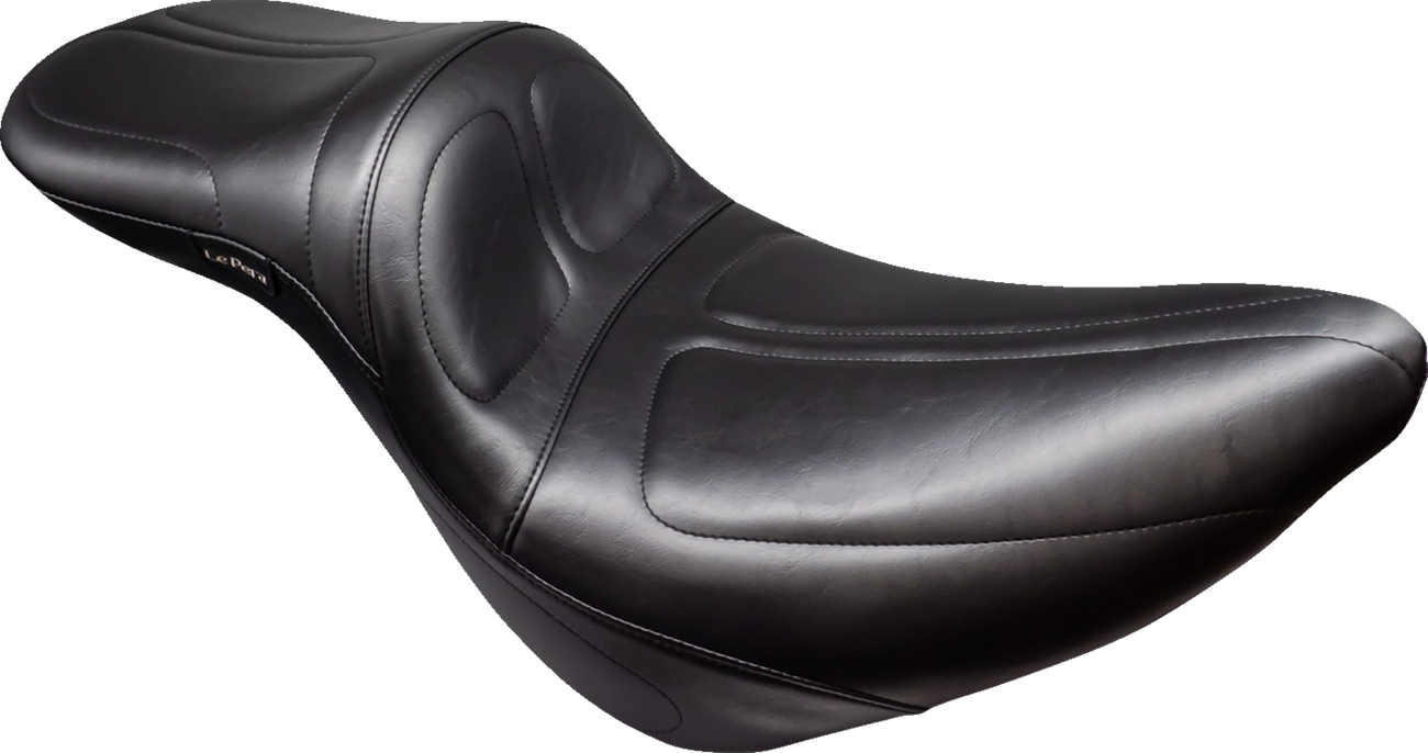 LE PERA MAVERICK Daddy Long Legs Low Rider Seat - Black - FL/FX '18-'23 LYR-910DL - PartsOutlet.com.au