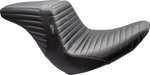 LE PERA Kickflip Up Front Seat - Pleated - Black - FL/FX '18-'23 LYRU-590PT - PartsOutlet.com.au