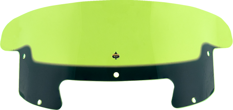 KLOCK WERKS Kolor Flare Windshield - 8" - Green - Indian '20-'25 - KWW-04-0621
