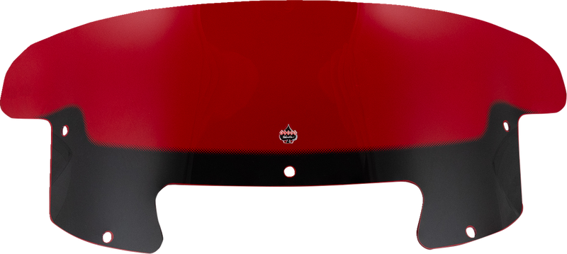 KLOCK WERKS Kolor Flare Windshield - 8" - Red - Indian '20-'25 - KWW-04-0622