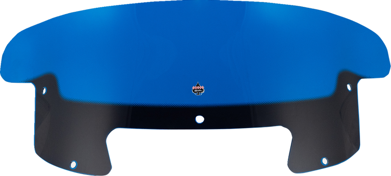 KLOCK WERKS Kolor Flare Windshield - 8" - Blue - Indian '20-'25 - KWW-04-0623