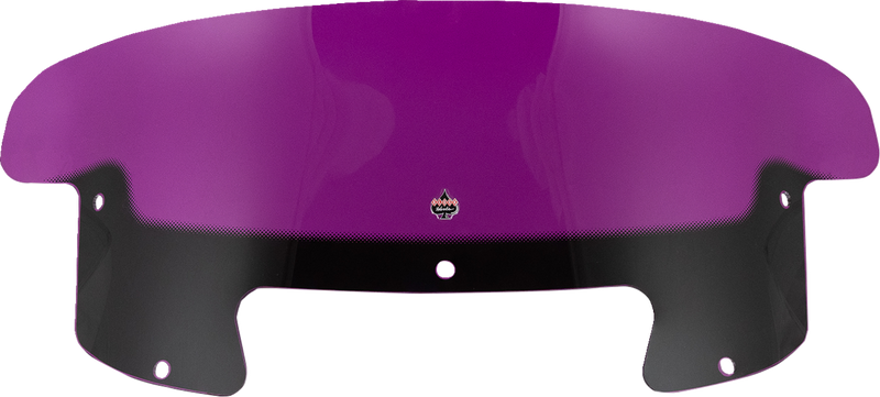 KLOCK WERKS Kolor Flare Windshield - 8" - Purple - Indian '20-'25 - KWW-04-0624